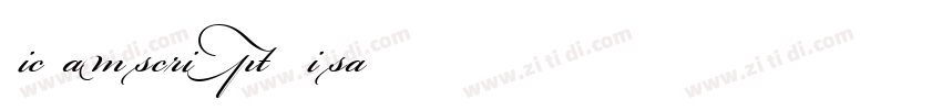 BickhamScriptMM MiSa字体转换 BickhamScriptMM MiSa字体转换